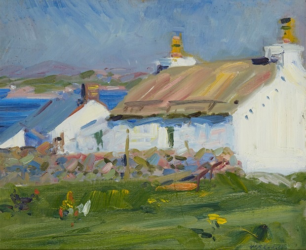 FRANCIS CAMPBELL BOILEAU CADELL R.S.A., R.S.W (SCOTTISH 1883-1937) | CROFTS, IONA